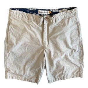 Tailor Vintage Greenwich 9” Inseam Khaki Shorts Men’s 36 Slim Fit